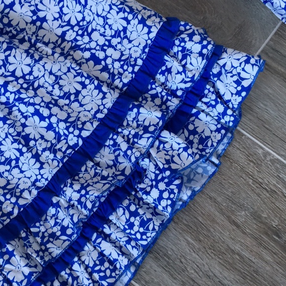 Two beautiful blue flowered dresses! - Picture 4 of 5